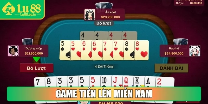 Game tiến lên miền nam yêu cầu chiến thuật cao