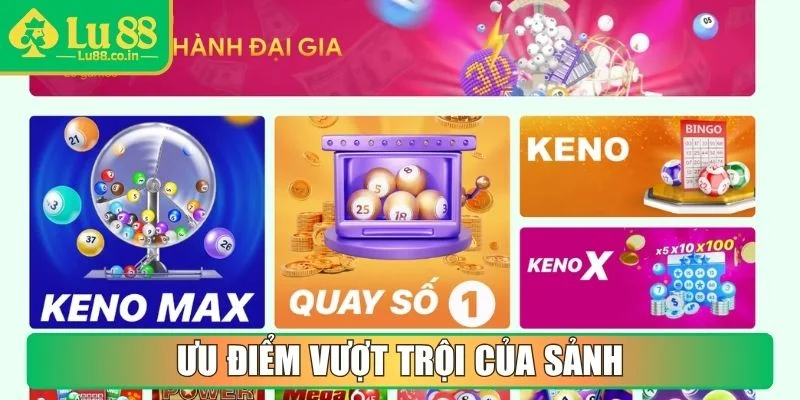 Ưu điểm vượt trội của sảnh khi tham gia